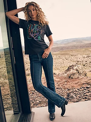 Women's Bold Boot Pintuck Jean | Wrangler