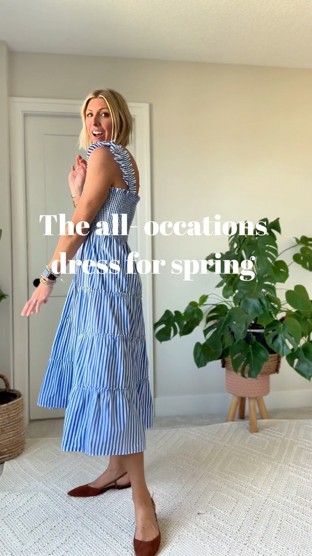 This spring, I rebuilt my wardrobe with natural fiber staples that feel as good as they look — all from @onequince

This cotton dress is as beautiful as it is comfortable, perfect for wedding and shower season! I’m wearing my true to size medium.
#quincepartner 

#LTKOver40 #LTKSeasonal #LTKFindsUnder100