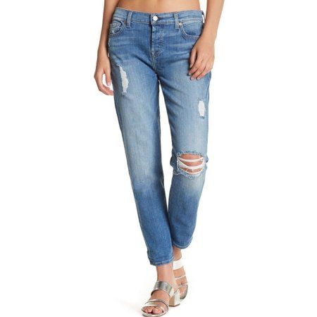 Women Skinny Boyfriend Stretch Jeans $198 30 | Walmart (US)