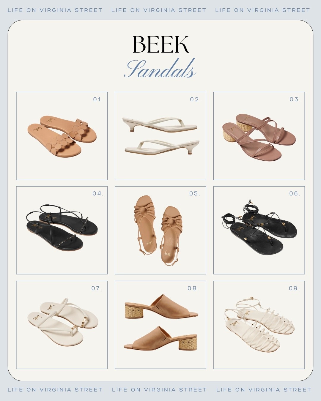 Beek Sandals 🙌🏻🙌🏻

#LTKootd #LTKSeasonal #LTKOver40