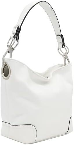 Hobo Shoulder Bag with Big Snap Hook Hardware | Amazon (US)