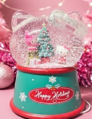 Hello Kitty Christmas Walgreens 2025 Light Up Snow Globe Decor 5.5"H (NEW) | eBay US