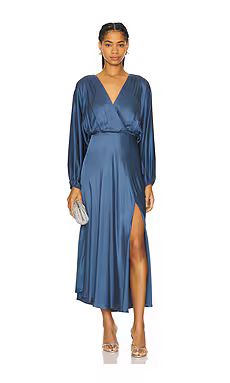 ASTR the Label Kimiko Dress in State Blue from Revolve.com | Revolve Clothing (Global)