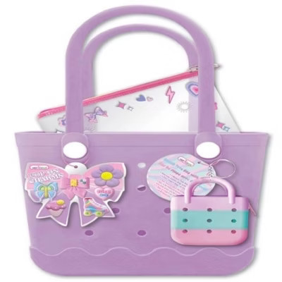 Hot Focus - Beach Tote Bag Purple Small | Target