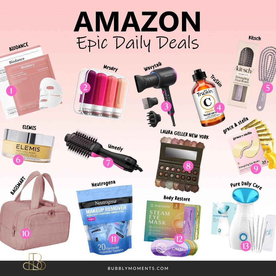 Today’s Women’s Epic Daily Deals are here and they are too good to scroll past. ✨ From everyday wardrobe staples to elevated must-haves you’ll reach for again and again, this curated Amazon find list is all about making daily style easy, comfortable, and effortlessly chic. Whether you’re refreshing your closet, upgrading your everyday essentials, or looking for versatile pieces that work from morning errands to casual nights out, these picks deliver style without the stress.
Think cozy loungewear, flattering basics, trendy accessories, beauty favorites, and practical finds every woman loves to keep on rotation. These are the kinds of pieces that sell out fast, so if something catches your eye, don’t wait too long. Save this post, tap to shop, and check back daily for new epic finds you won’t want to miss. Your future outfits will thank you. 💕
#LTKBeauty #LTKselfcare #LTKootd #EpicDailyDeals #AmazonFinds #WomenFinds #AmazonFashion #AmazonMustHaves #EverydayStyle #WomensFashion #TrendingNow #StyleInspo #ClosetEssentials #FashionFinds #OnlineShopping #ShopTheLook #CasualStyle #DailyOutfits #InfluencerFinds 

 