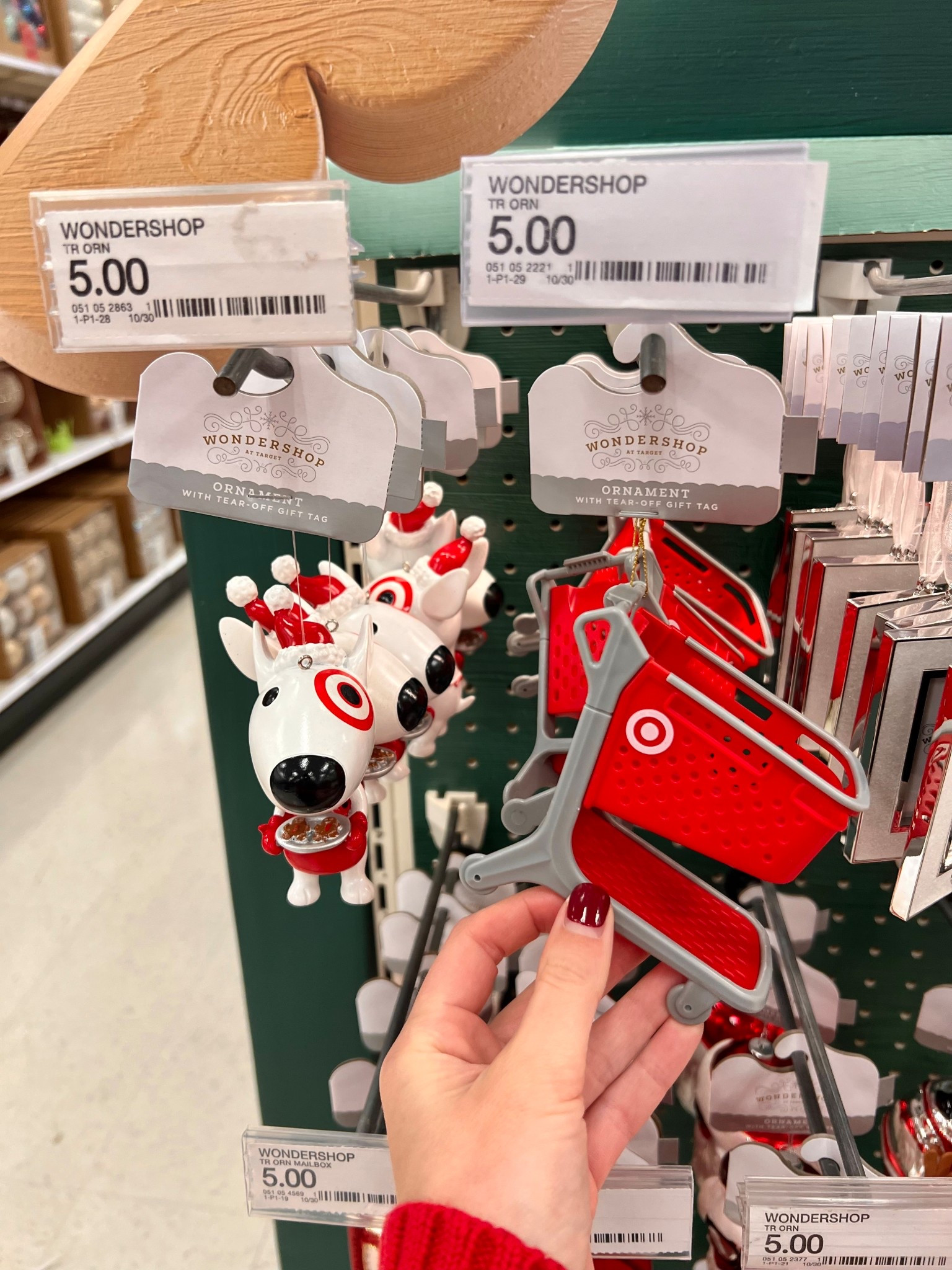 $5 target ornaments! 🎯❤️

#LTKHoliday #LTKGiftGuide #LTKSeasonal