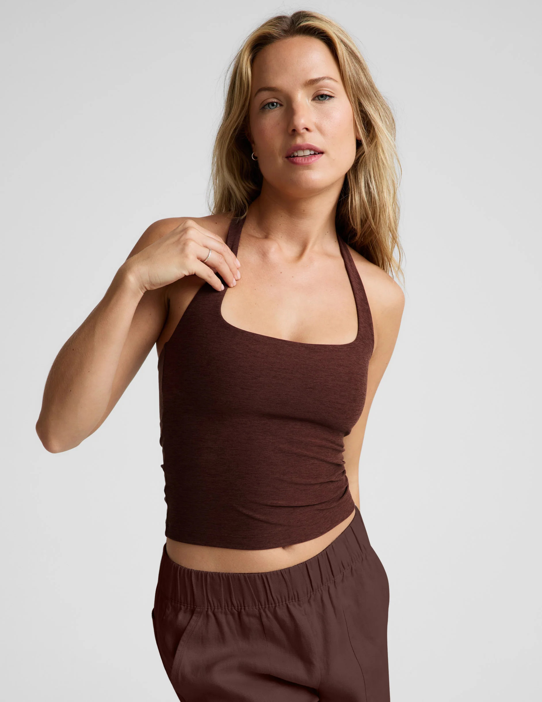 Spacedye Square Halter Tank | Beyond Yoga | Beyond Yoga