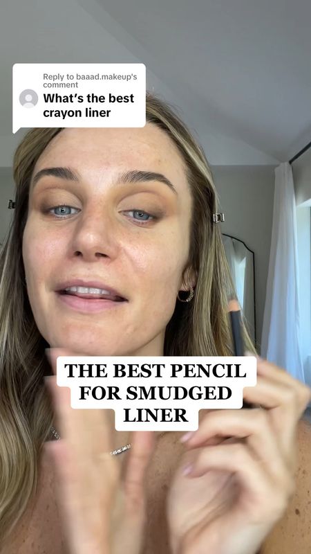 The best eyeliner pencil for smudged liner! 

#LTKbeauty #LTKstyletip