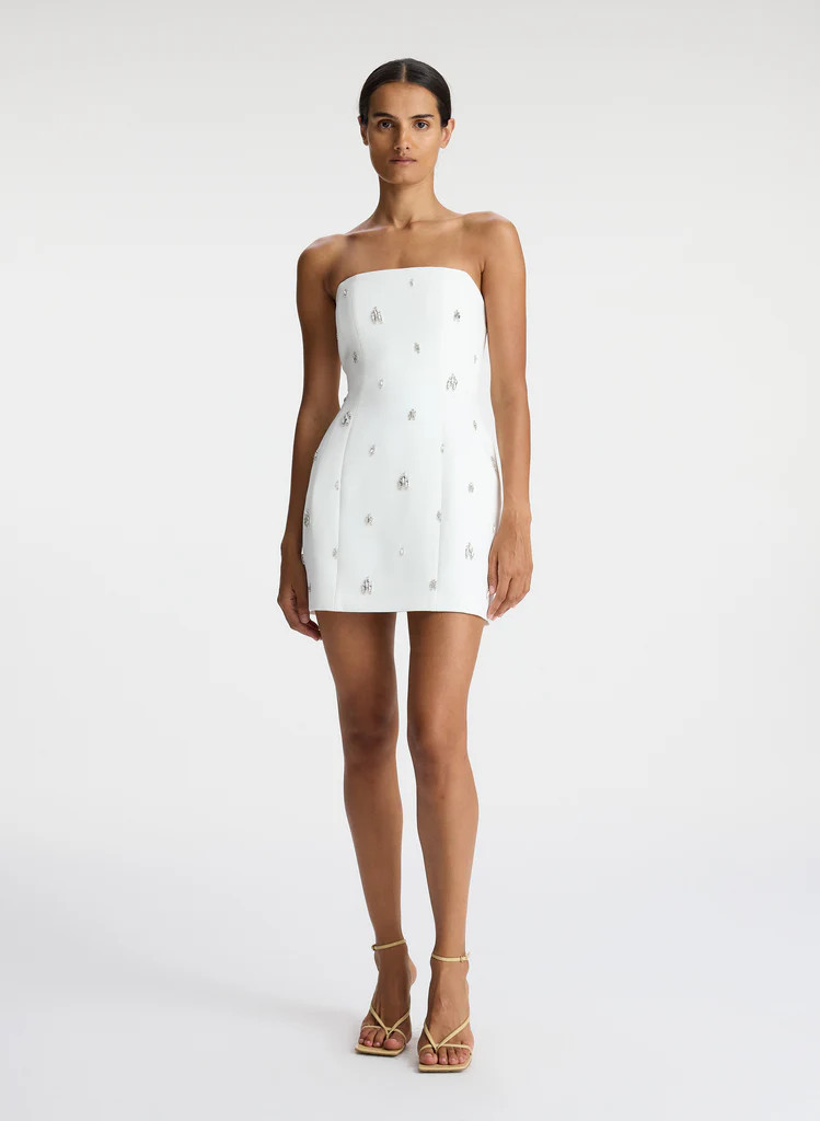 Elsie Strapless Embellished Mini Dress | A.L.C