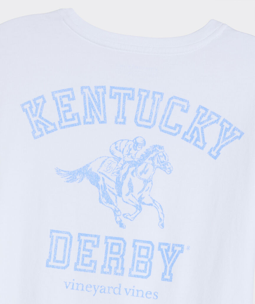 Kentucky Derby Women's Varsity Text Short-Sleeve Tee | vineyard vines