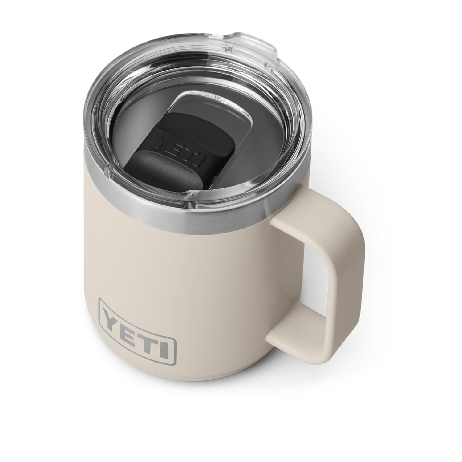 YETI Rambler 10 oz Stackable Mug, Vacuum Insulated, Stainless Steel with MagSlider Lid, Cape Taup... | Amazon (US)