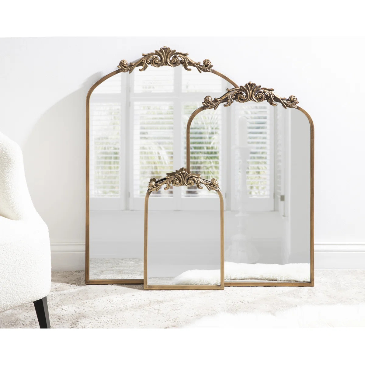 Anglo Metal Flat Mirror | Wayfair North America