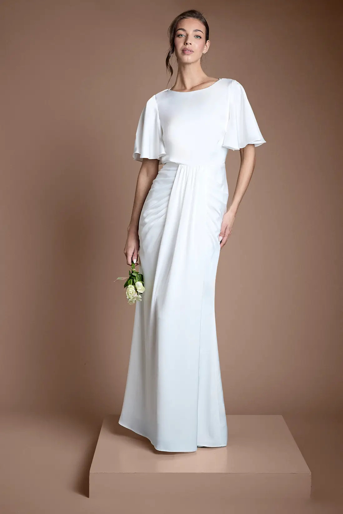 Goddess Drape Wedding Dress | Karen Millen