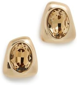 By Adina Eden Women's Smoky Gemstone Stud Earrings | Amazon (US)