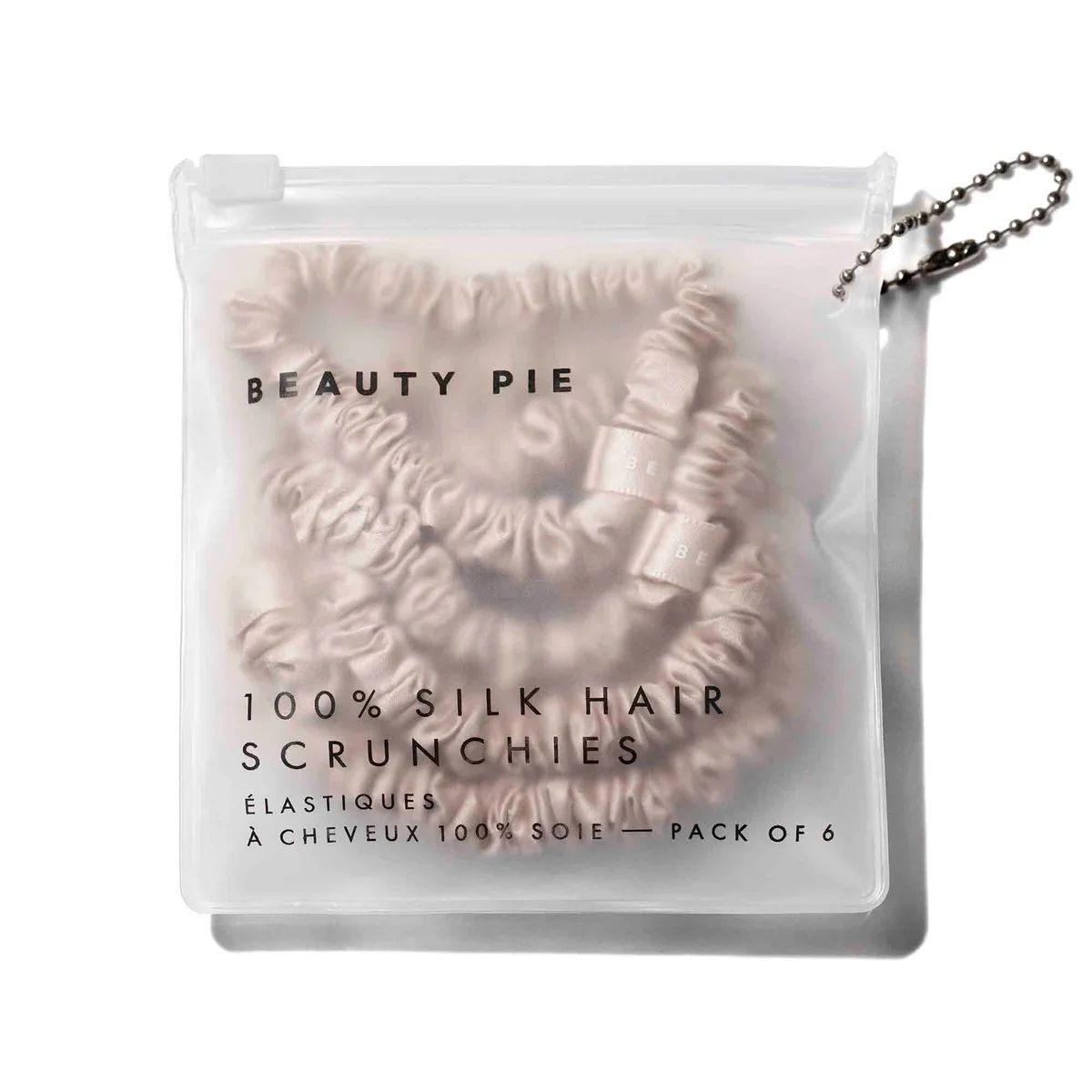 100% Silk Hair Scrunchies (Caramel) | Beauty Pie (US)