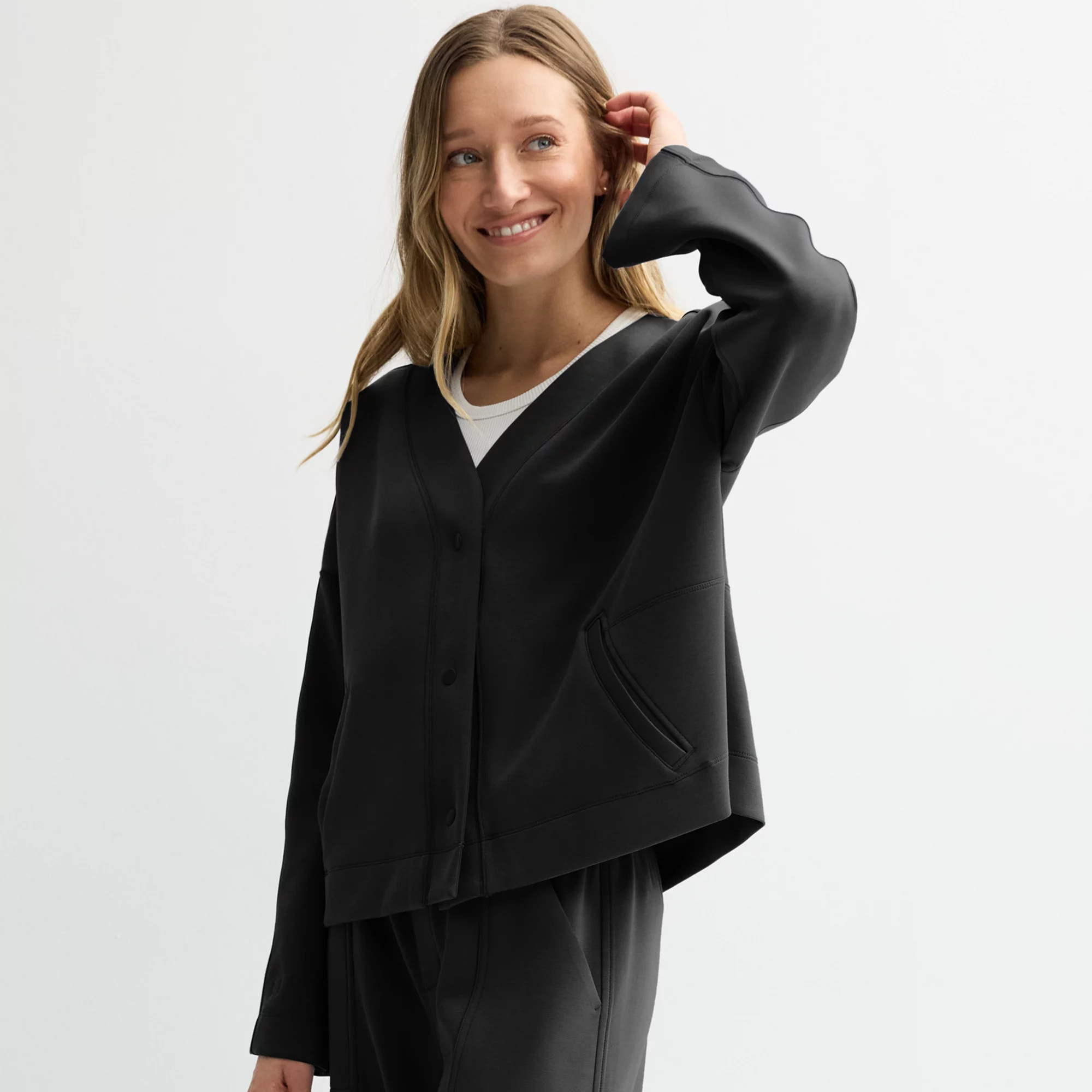 Women's FLX Solace Snap-Front Cardigan | Kohl's