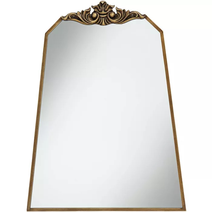 Noble Park Morrey 25 3/4" x 34 1/4" Crown Top Angled Wall Mirror | Target