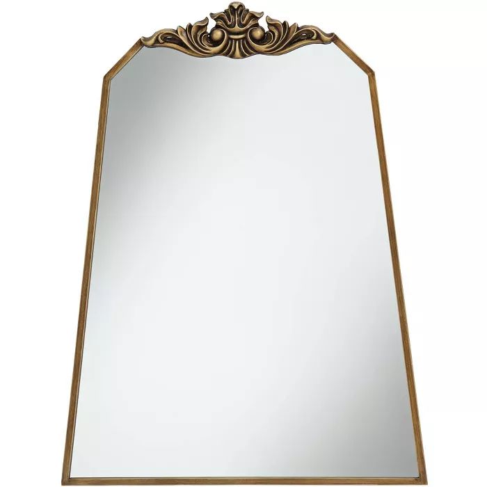 Noble Park Morrey 25 3/4" x 34 1/4" Crown Top Angled Wall Mirror | Target