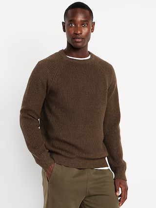 Crew-Neck Shaker-Stitch Sweater | Old Navy | Old Navy (US)