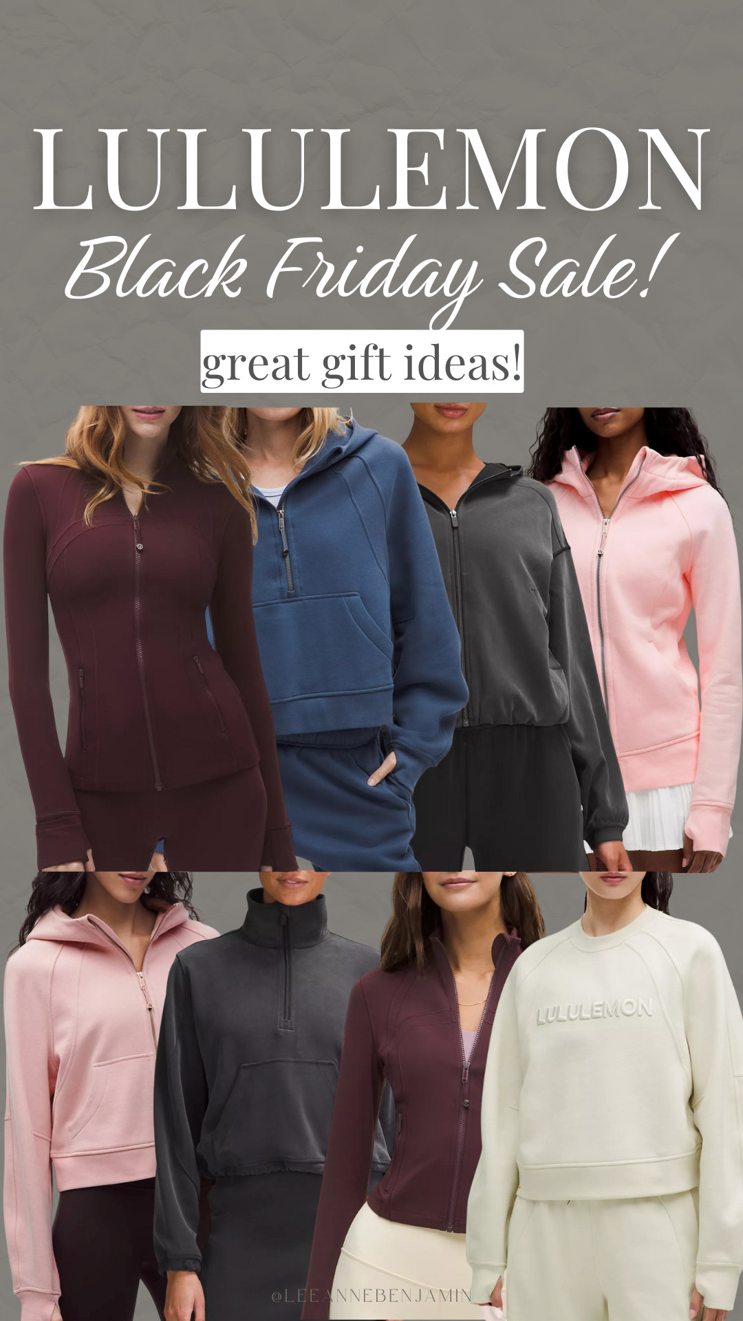 Jackets on sale at Lululemon for Black Friday! 

 #LTKCyberWeek #LTKGiftGuide #LTKSaleAlert