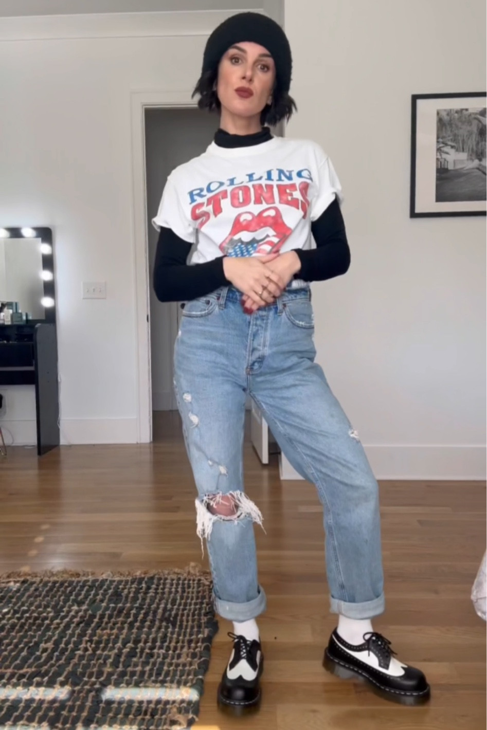 Styling b&w brogues for the holiday season!

Seasonal styling | holiday outfits

#LTKSeasonal #LTKHoliday #LTKGiftGuide