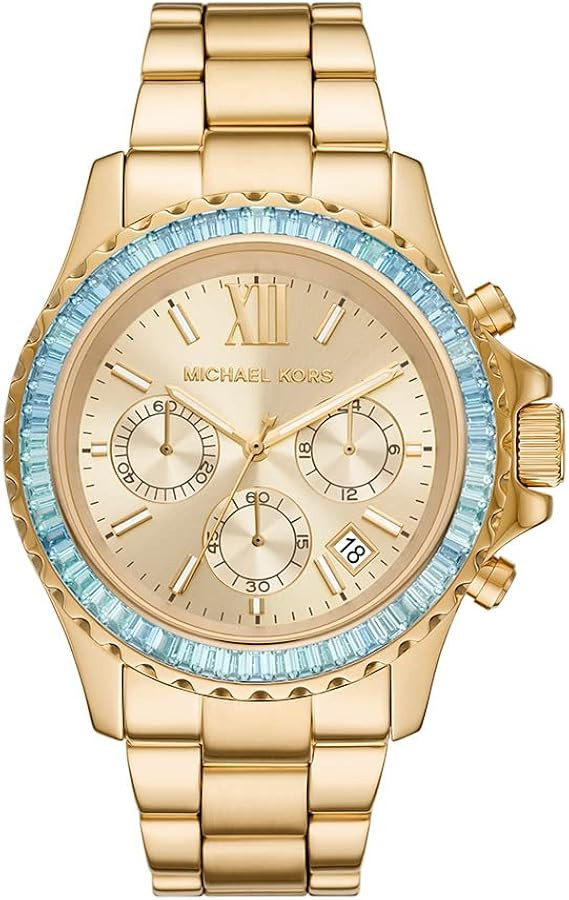 Michael Kors Everest Women's Watch, Stainless Steel Watch for Women with Steel or Silicone Band | Amazon (US)