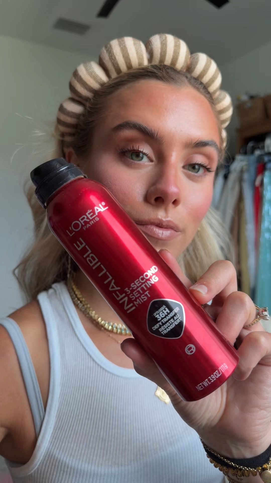 Unleash unstoppable confidence with L’Oreal’s Infallible 3-Second Setting Spray! This innovative microfine mist ensures your makeup stays vibrant and transfer-resistant for up to 36 hours, no matter what your day brings. It dries instantly, feels breathable, and leaves a beautiful natural glow, never a white cast

#LTKgrwm #LTKselfcare #LTKBeauty