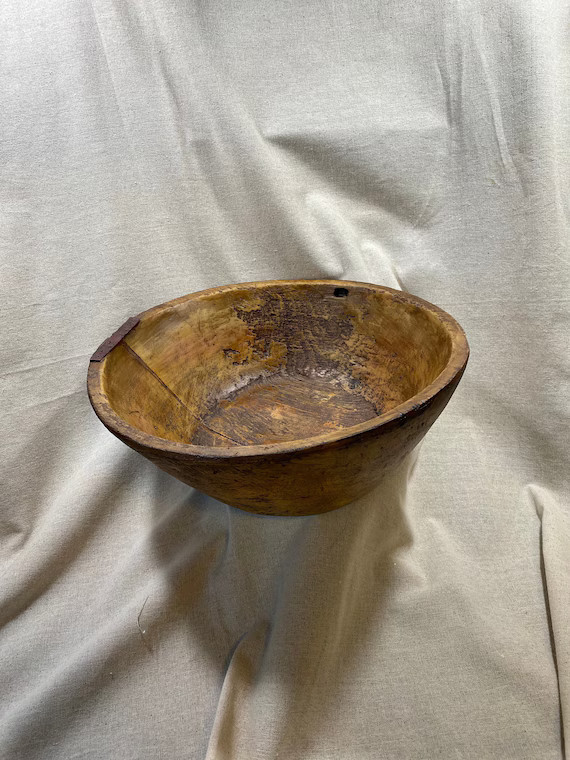 Primitive Wood Look LARGE Bowl Primitive Kitchen Primitive | Etsy | Etsy (US)