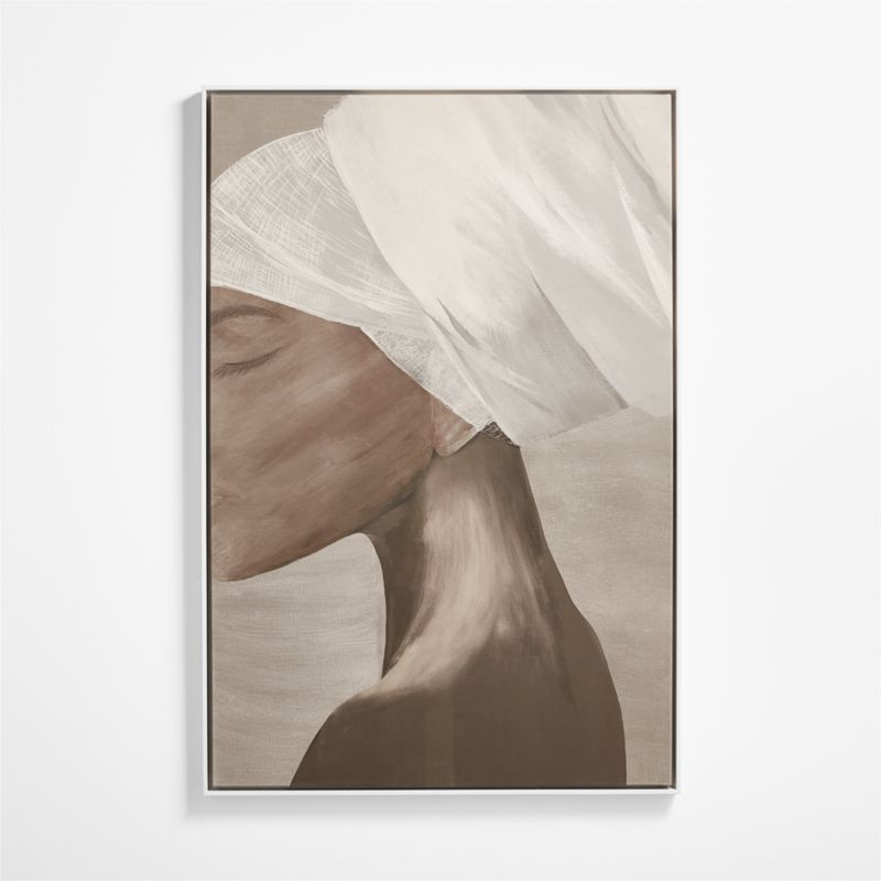 'Maya' Framed Canvas Wall Art Print 41.5"x61.5" by Michel Smith Boyd + Reviews | Crate & Barrel | Crate & Barrel