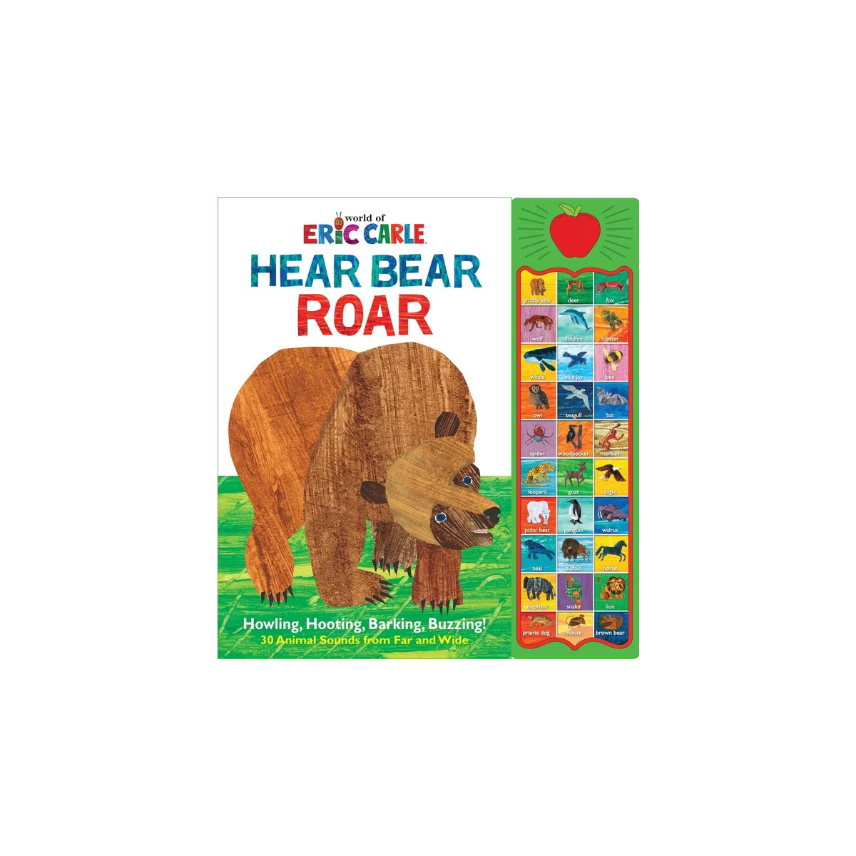 World of Eric Carle, Hear Bear Roar 30 Animal Sound (Hardcover) | Target
