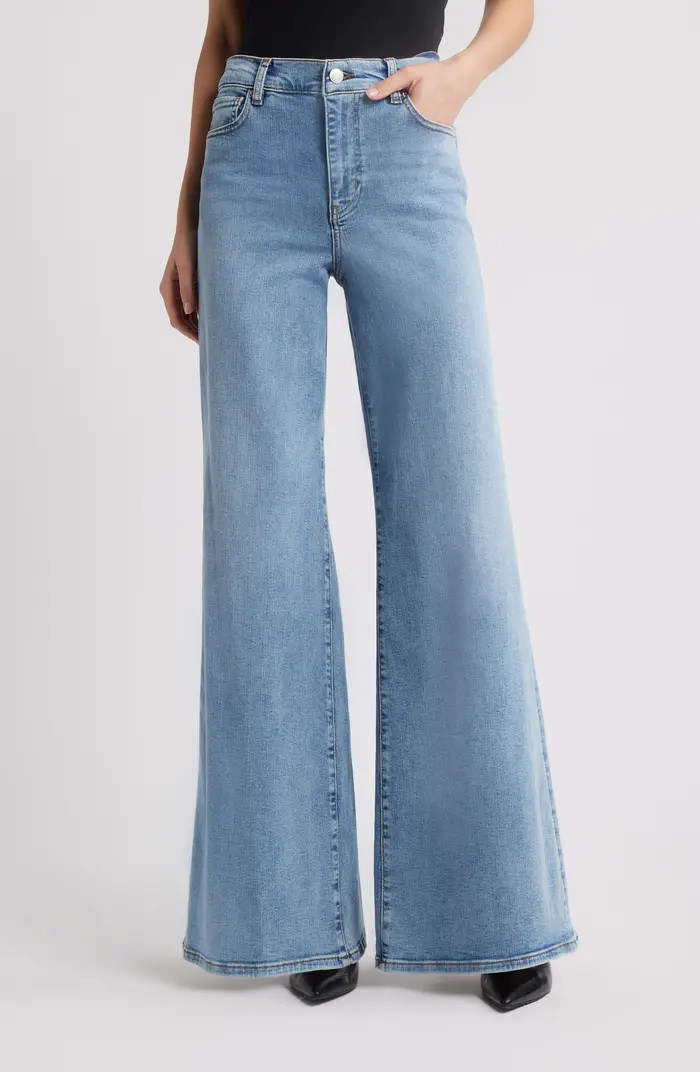 Le Palazzo High Waist Wide Leg Jeans | Nordstrom