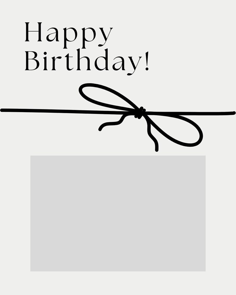 Happy Birthday Gift Tag Birthday Gift Ideas Tag for Gift Card DIGITAL DOWNLOAD - Etsy | Etsy (US)