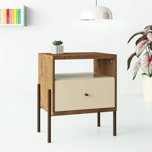 Alviso 1 - Drawer Nightstand | Wayfair Professional