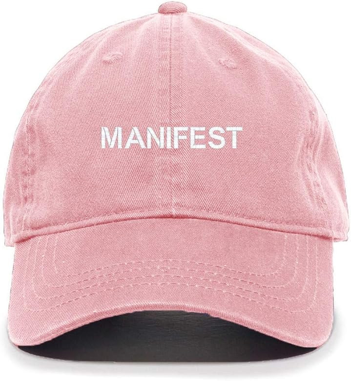 Tech Design Manifest Baseball Cap Embroidered Cotton Adjustable Dad Hat | Amazon (US)