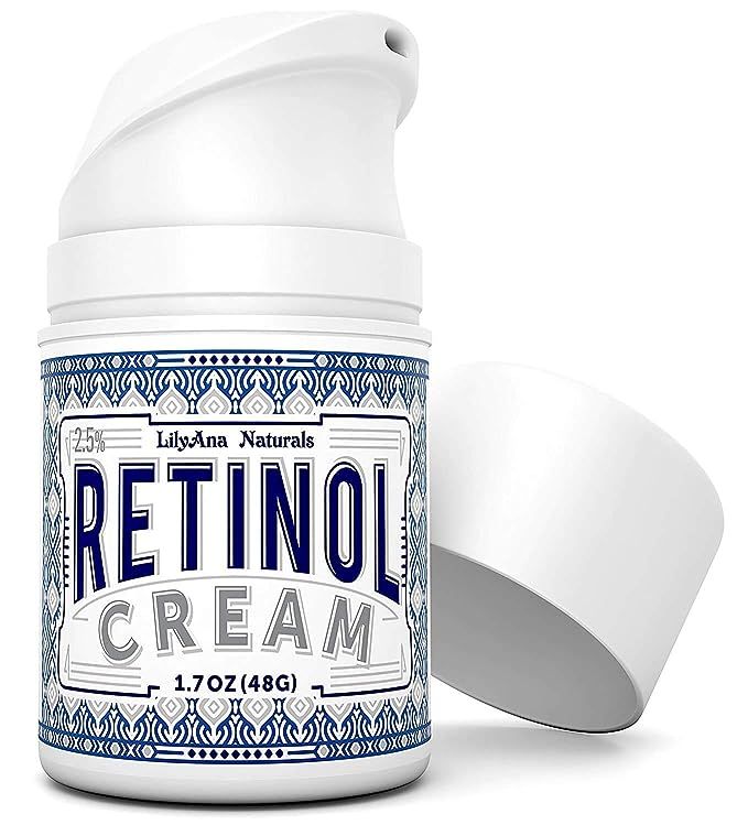 LilyAna Naturals Retinol Cream for Face - Retinol Cream, Anti Aging Cream, Retinol Moisturizer fo... | Amazon (US)
