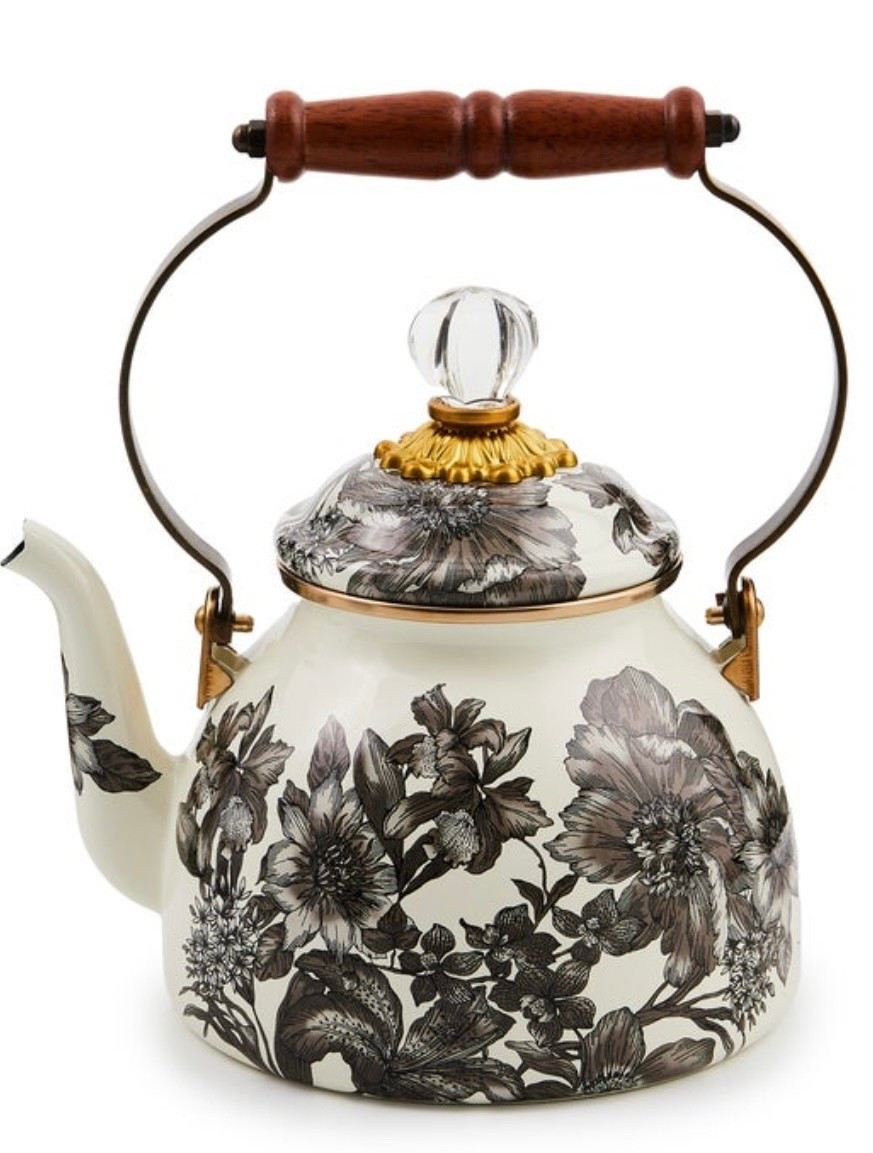 Mackenzie Childs is having their yearly barn sale and lots of beautiful items are up to 60% off! 

I’ve been eyeing this English garden tea kettle for a couple years now and finally decided to get it. It’s 40% off and less than $100! 🤩

#LTKHome #LTKSaleAlert #LTKFindsUnder100