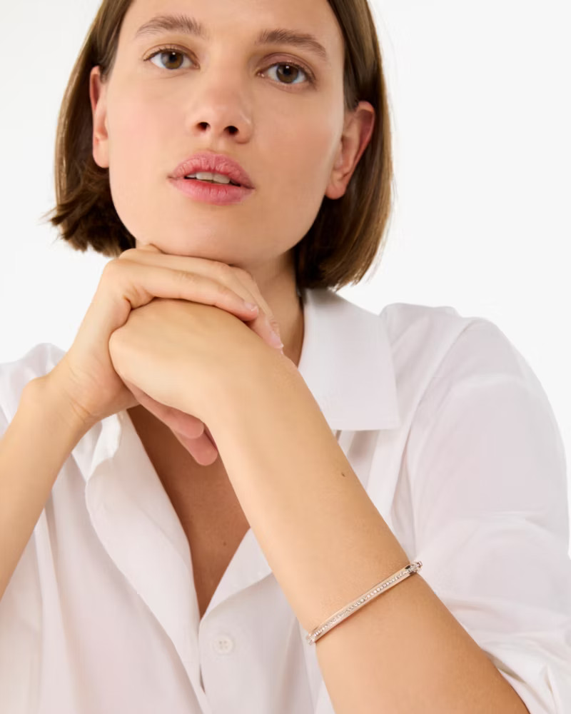 Ring It Up Pave Bangle | Kate Spade Outlet