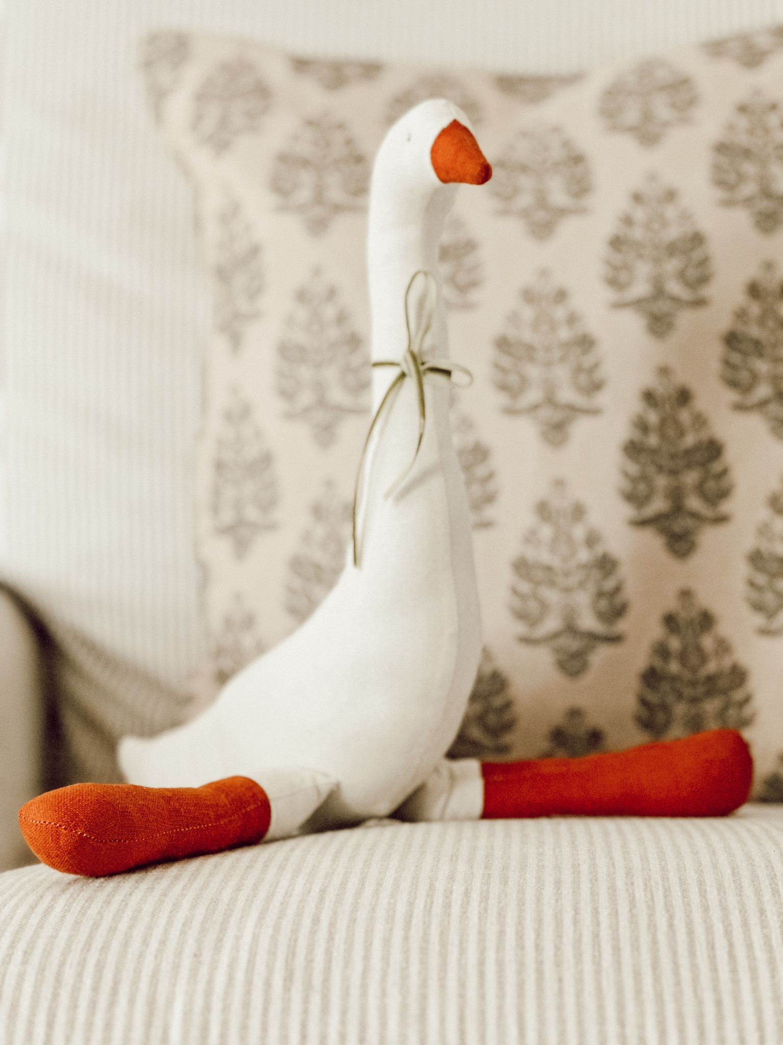 Duck, duck…goose!🪿I love the charm this stuffed goose adds to our home. 

#LTKHome