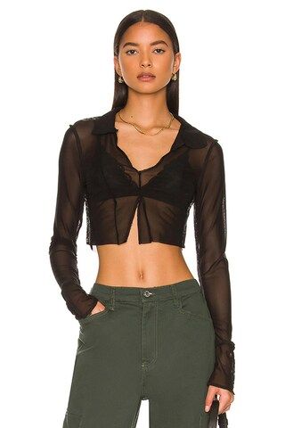 Mariah Sheer Top | Superdown