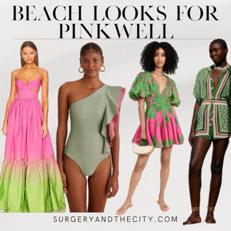 Pink and green beach looks for Pinkwell
AKA fashion
Alpha Kappa Alpha🩷💚