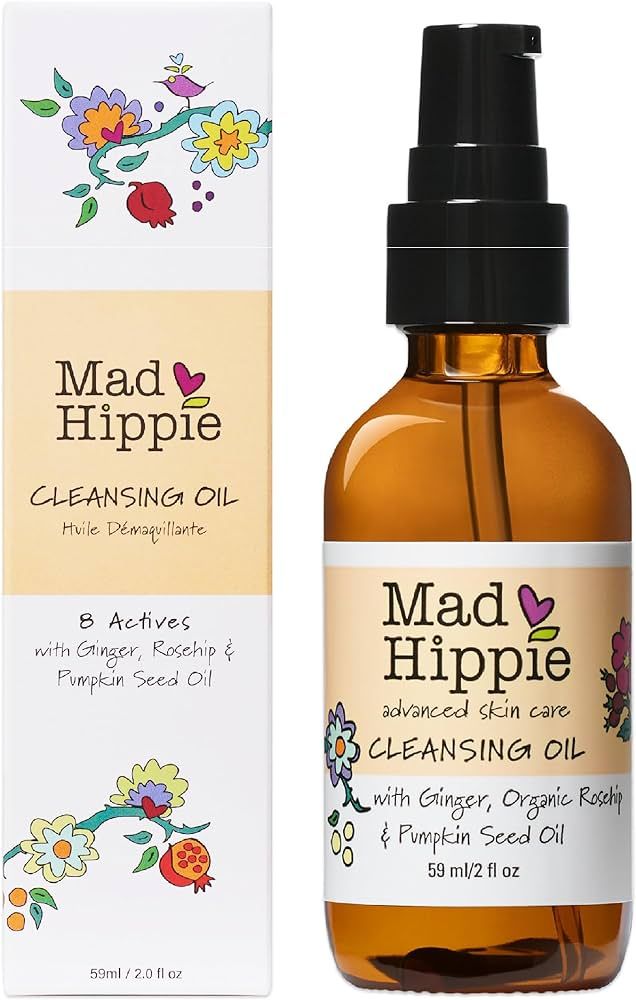 Mad Hippie Cleansing Oil for Face - Deep Cleansing Facial Cleanser & Makeup Remover for Dry, Sens... | Amazon (US)