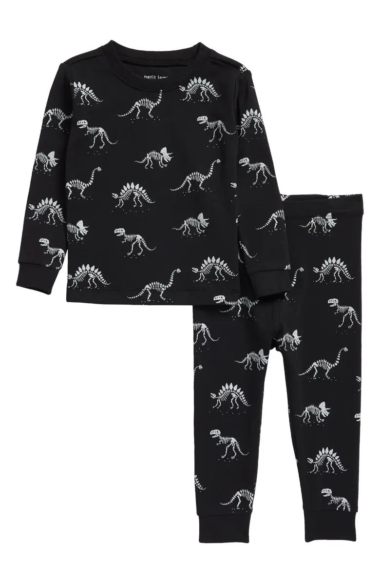 Dinos Fitted Two-Piece Pajamas | Nordstrom | Nordstrom