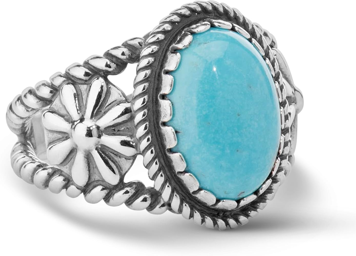 American West Jewelry Sterling Silver Women's & Men's Ring Choice of Gemstone Color Native-Inspir... | Amazon (US)