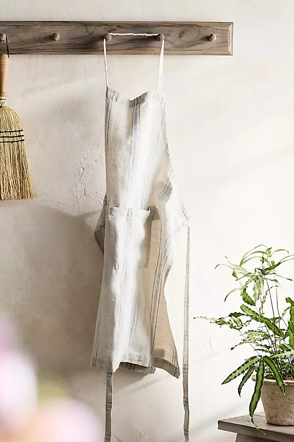 Botanical Linen Apron | Terrain