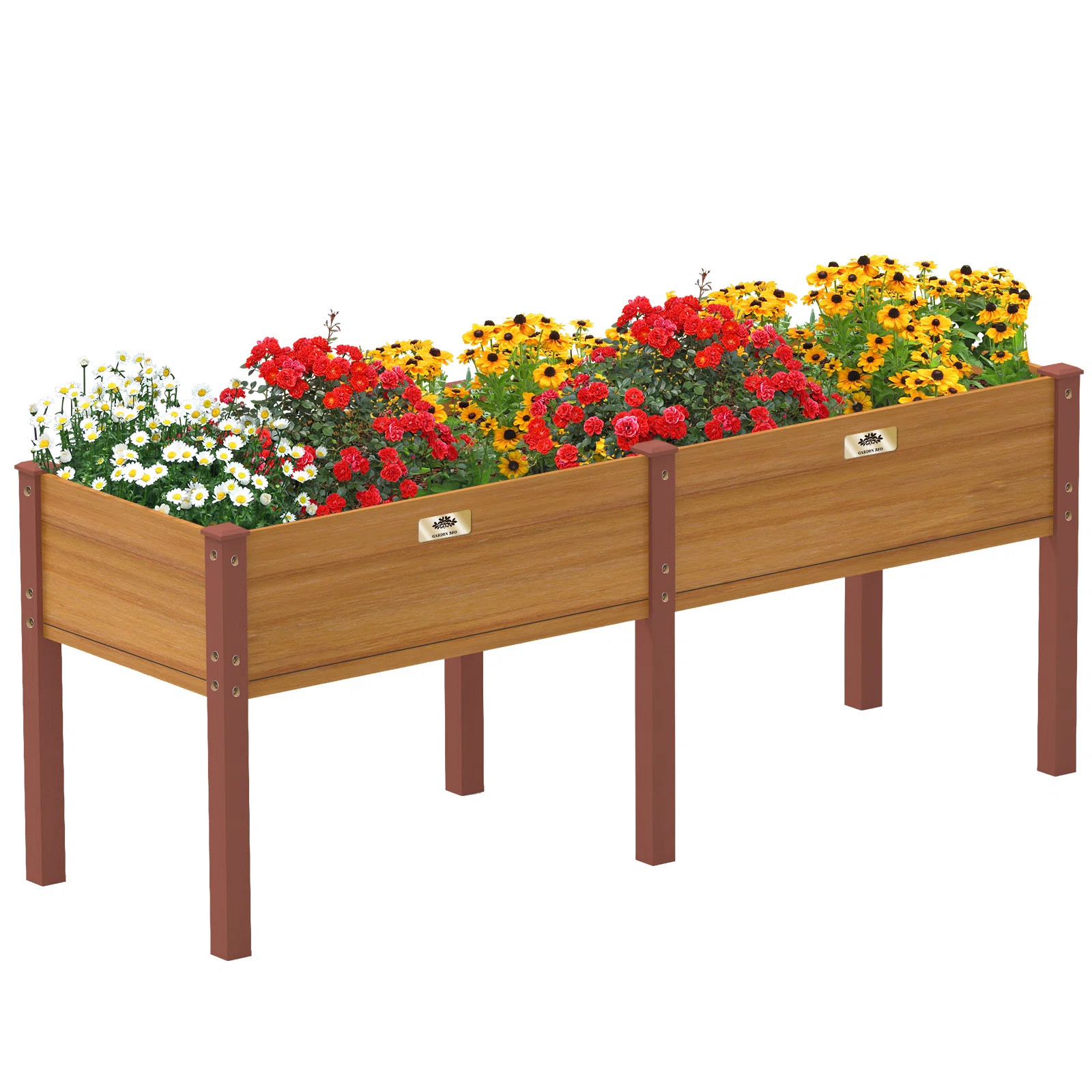Latitude Run® Bechet Wood Raised Garden Bed | Wayfair | Wayfair North America