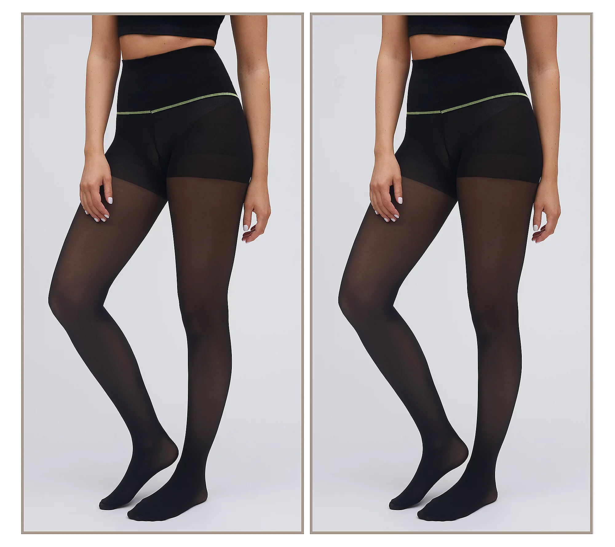Sheertex Set of 2 Rip-Resist Tights | QVC