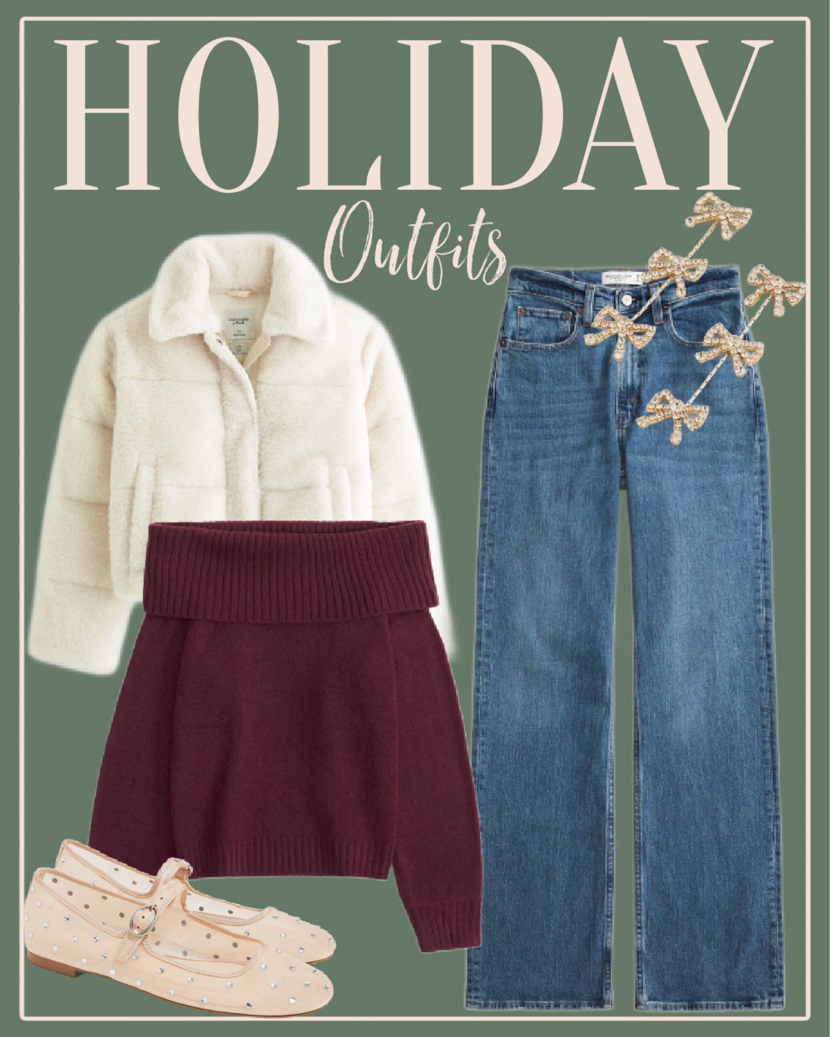 Casual holiday outfit, Christmas outfit

Christmas party, Abercrombie sale

#LTKGiftGuide #LTKHoliday #LTKCyberWeek