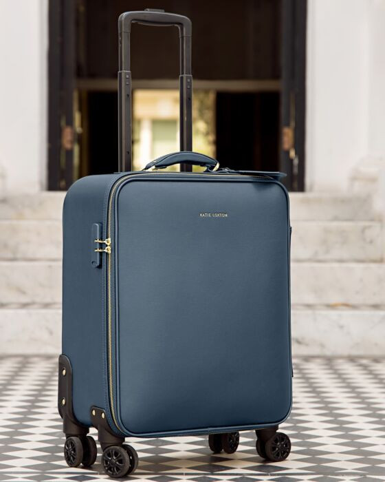 Oxford Cabin Suitcase in Navy | Katie Loxton Ltd. (UK)