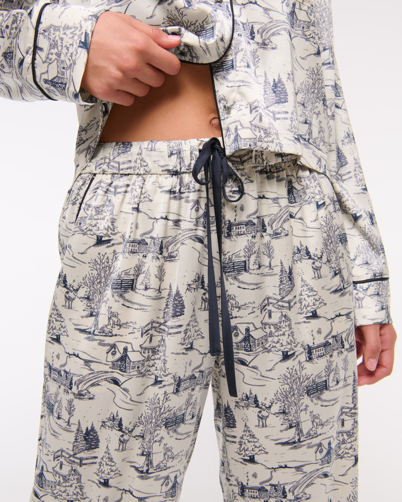 Satin Sleep Pant | Abercrombie & Fitch (US)