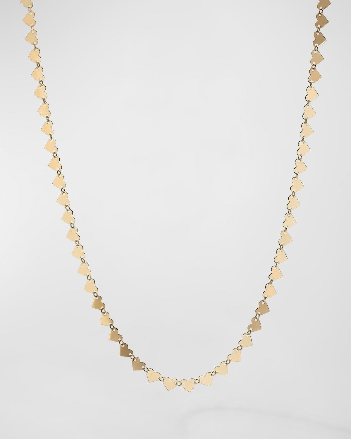14K Gold Laser Heart Chain Necklace | Neiman Marcus